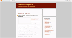 Desktop Screenshot of dienstleistungen24.blogspot.com