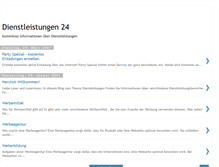 Tablet Screenshot of dienstleistungen24.blogspot.com