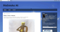 Desktop Screenshot of niebieskomi.blogspot.com