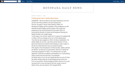 Desktop Screenshot of botswana-daily-news.blogspot.com