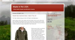 Desktop Screenshot of madeinusastore.blogspot.com