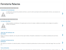 Tablet Screenshot of ferreteriapalacios.blogspot.com