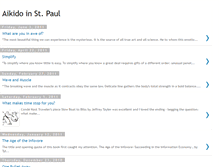 Tablet Screenshot of aikidoinstpaul.blogspot.com