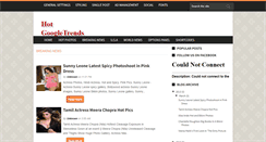 Desktop Screenshot of hotgoogletrends101.blogspot.com