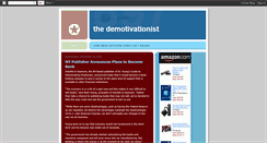 Desktop Screenshot of demotivationist.blogspot.com