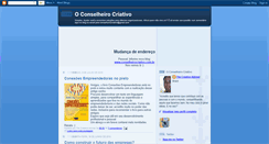 Desktop Screenshot of conselheirocriativo.blogspot.com