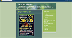 Desktop Screenshot of delomasprofundolibre.blogspot.com