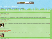 Tablet Screenshot of kelley-optimisticreflections.blogspot.com