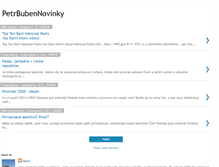 Tablet Screenshot of petrbubennovinky.blogspot.com