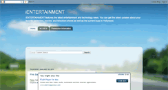 Desktop Screenshot of ientertainmentnews.blogspot.com