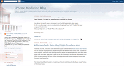 Desktop Screenshot of iphonemedicine.blogspot.com