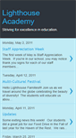 Mobile Screenshot of lighthouseacademy1.blogspot.com
