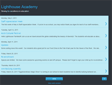 Tablet Screenshot of lighthouseacademy1.blogspot.com