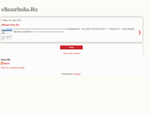 Tablet Screenshot of myebazarindia.blogspot.com