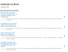 Tablet Screenshot of bestexternalcddrive.blogspot.com