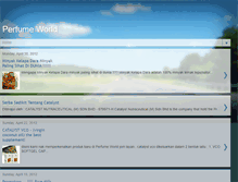 Tablet Screenshot of myworldwithperfume.blogspot.com