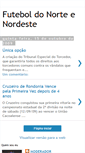 Mobile Screenshot of futebolnortenordeste.blogspot.com