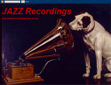 Tablet Screenshot of jazzrecordings.blogspot.com