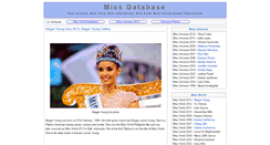 Desktop Screenshot of missdatabase.blogspot.com