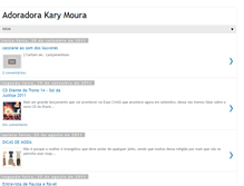 Tablet Screenshot of karymoura.blogspot.com