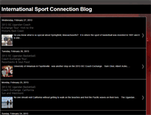 Tablet Screenshot of internationalsportconnection.blogspot.com