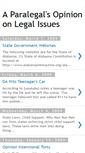 Mobile Screenshot of opiniononlaws.blogspot.com
