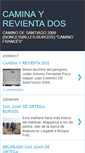 Mobile Screenshot of caminayrevientados.blogspot.com