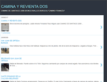 Tablet Screenshot of caminayrevientados.blogspot.com