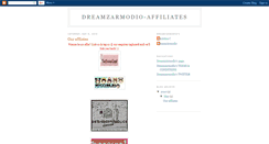 Desktop Screenshot of dreamzarmodio-affiliates.blogspot.com