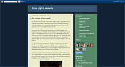 Desktop Screenshot of firstlightmidwife.blogspot.com