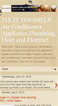 Mobile Screenshot of fixityourselfairconditioner.blogspot.com