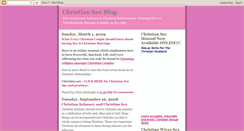 Desktop Screenshot of christian-sex.blogspot.com