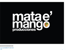 Tablet Screenshot of mataemango.blogspot.com