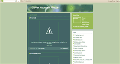 Desktop Screenshot of clovermountain.blogspot.com