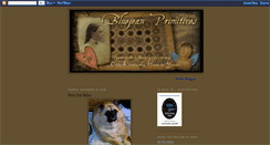 Desktop Screenshot of bluejeanprimitives.blogspot.com