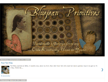 Tablet Screenshot of bluejeanprimitives.blogspot.com