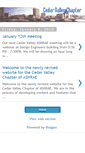 Mobile Screenshot of cedarvalleyashrae.blogspot.com