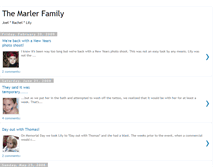 Tablet Screenshot of marlerfamily.blogspot.com