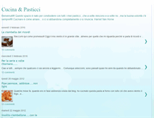 Tablet Screenshot of cucinaepasticci.blogspot.com