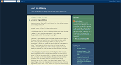 Desktop Screenshot of joninalbanyblog.blogspot.com