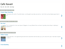 Tablet Screenshot of cafekawaii.blogspot.com
