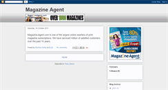 Desktop Screenshot of magazineagent.blogspot.com