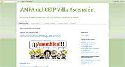 Desktop Screenshot of ampavillaascension.blogspot.com