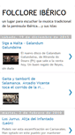 Mobile Screenshot of folcloreiberico.blogspot.com
