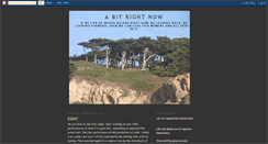 Desktop Screenshot of abitrightnow.blogspot.com