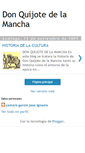 Mobile Screenshot of culturadonquijote.blogspot.com