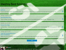 Tablet Screenshot of marchingbandsyndrome.blogspot.com