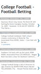 Mobile Screenshot of college-football-point-spread.blogspot.com