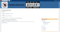 Desktop Screenshot of frasesbagulho.blogspot.com