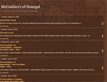 Tablet Screenshot of mccadden.blogspot.com